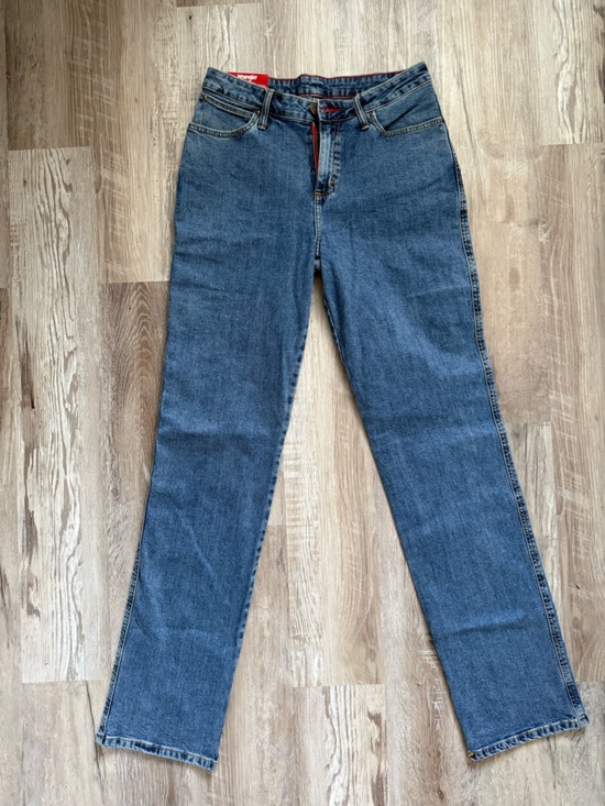 Wrangler Denim - Wrangler Blue High-Rise Straight Jeans